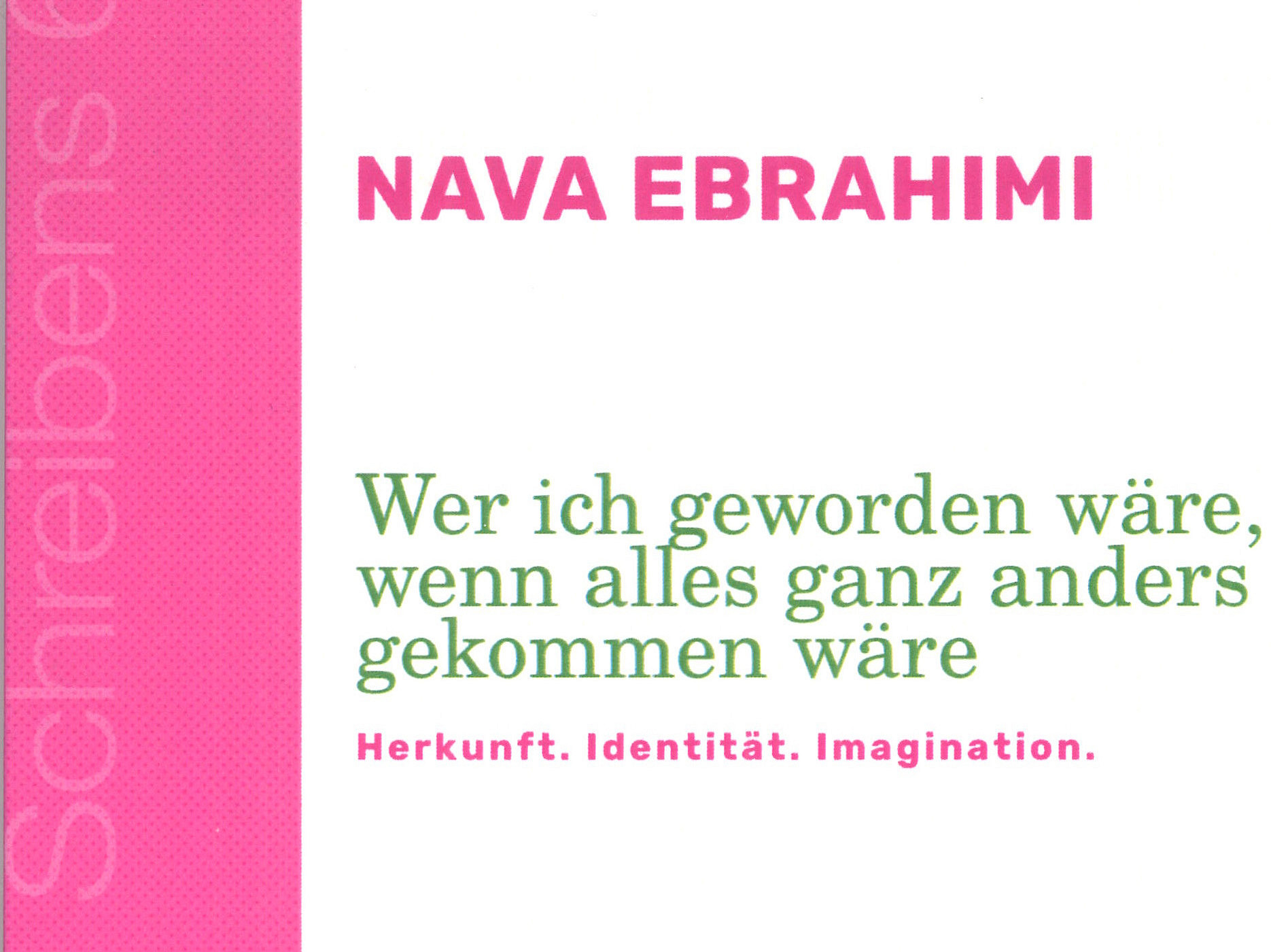 Cover Ebrahimi Kunst des Schreibens ©Franz-Nabl-Institut für Literaturforschung
