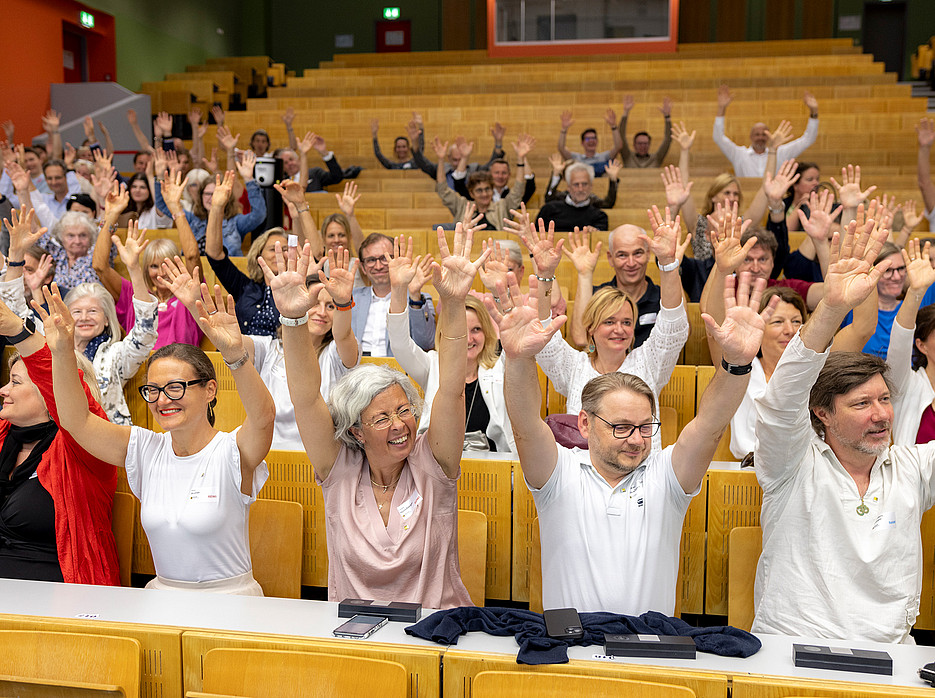 Jubilar:innen bzw. Besucher:innen ©Uni Graz / Kanizaj