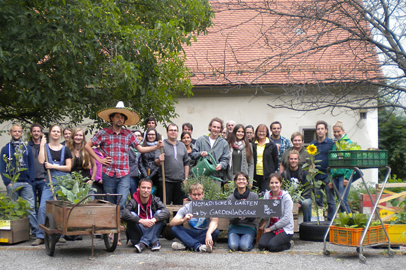 Garteln macht glücklich: Was am Trend Urban Gardening so faszinierend ist, untersuchten Studierende der Uni Graz.