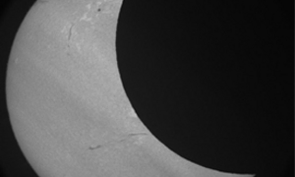 partielle Sonnenfinsternis