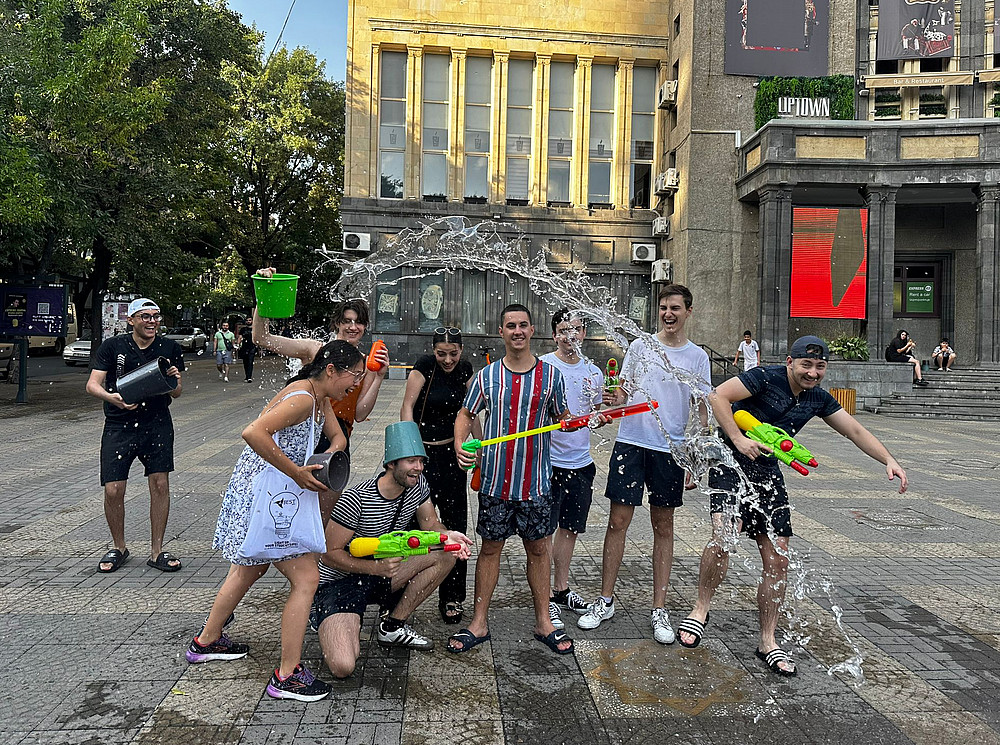 Students in Yerevan ©Uni Graz/Radchenkova