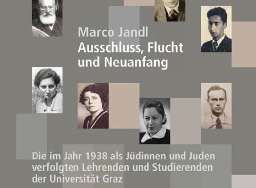 Buchcover von "Marco Jandl, Ausschluss, Flucht und Neuanfang" ©CLIO Verlag Graz