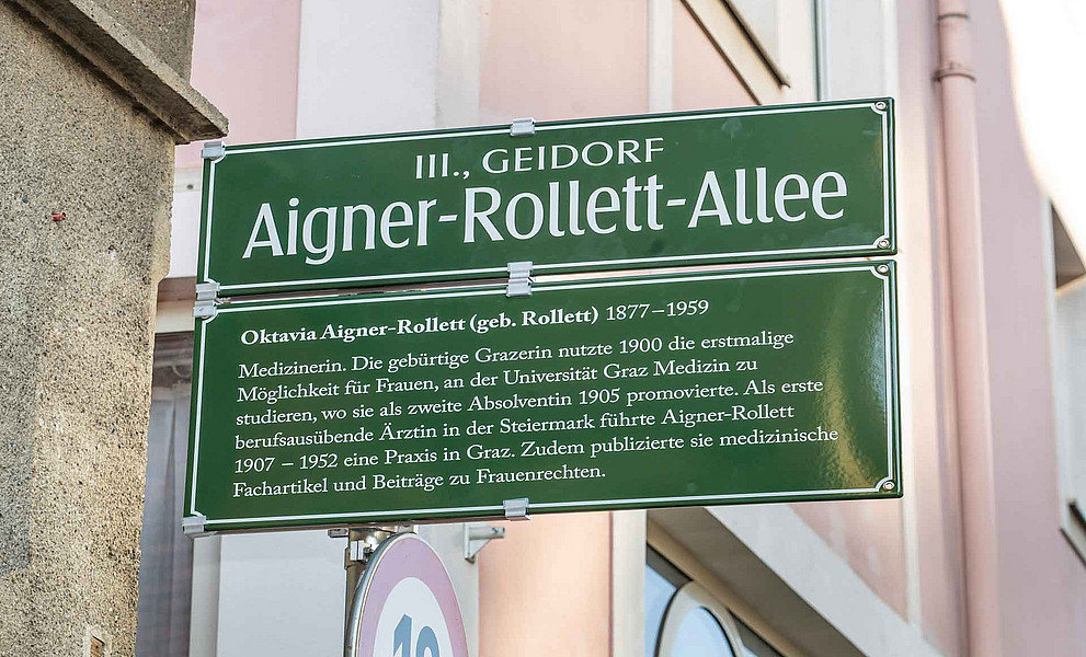 Straßenschild