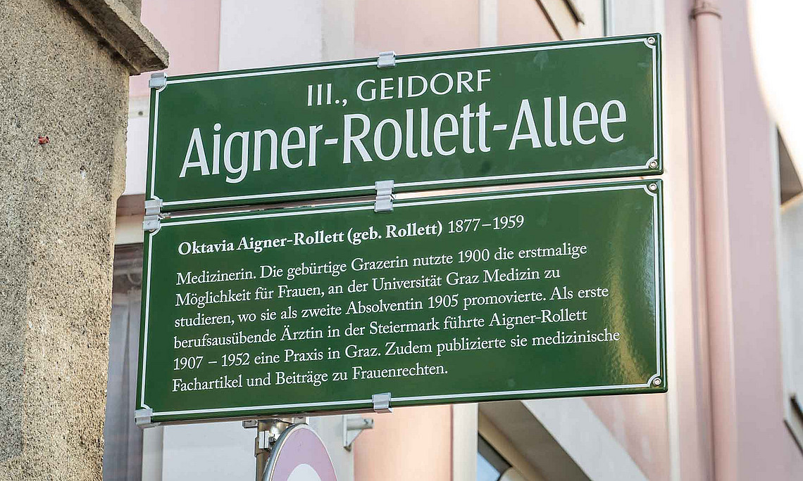 Straßenschild