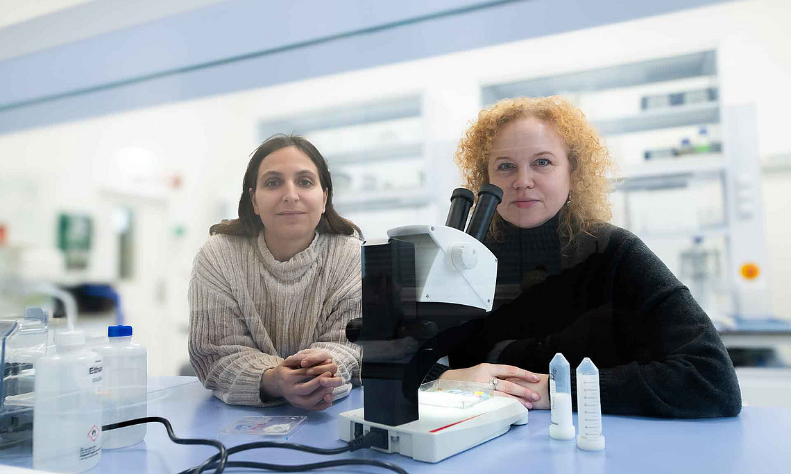 Dalial Freitak (right) and Danae Nyckees 