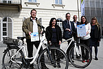 Ralph Zettl, Margit Braun, Uni-Graz-Vizerektor Peter Riedler, Andreas Reiser, Brigitte Schicho und Heidi Schmitt 