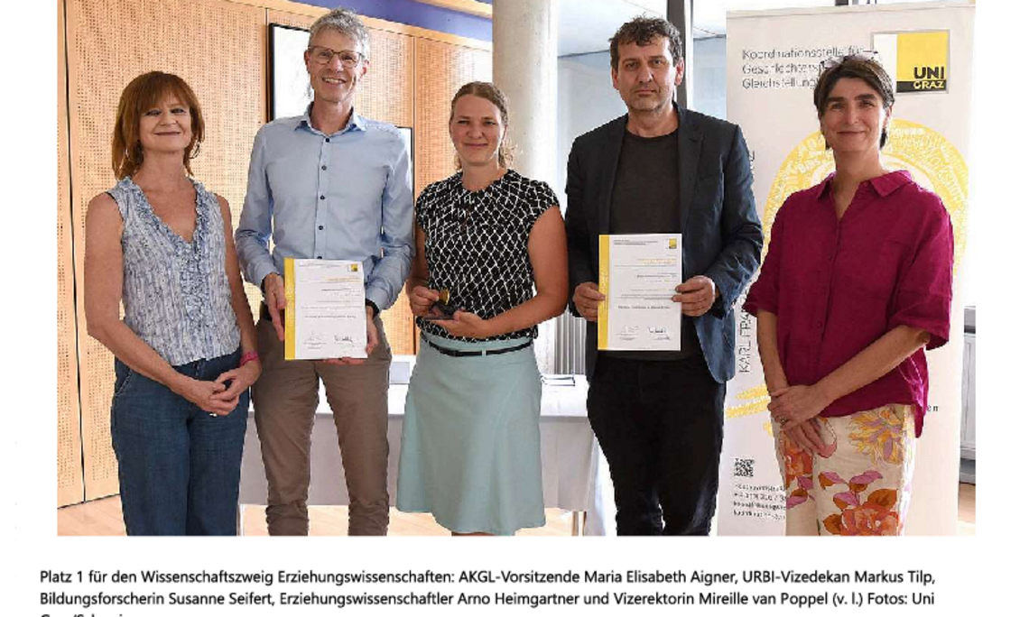 Preisverleihung Gleichstellungs-Orientierungspreis 2024