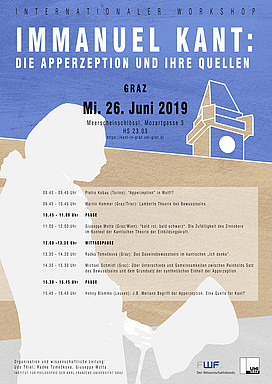 Internationaler Workshop "Immanuel Kant: Die Apperzeption und ihre Quellen"