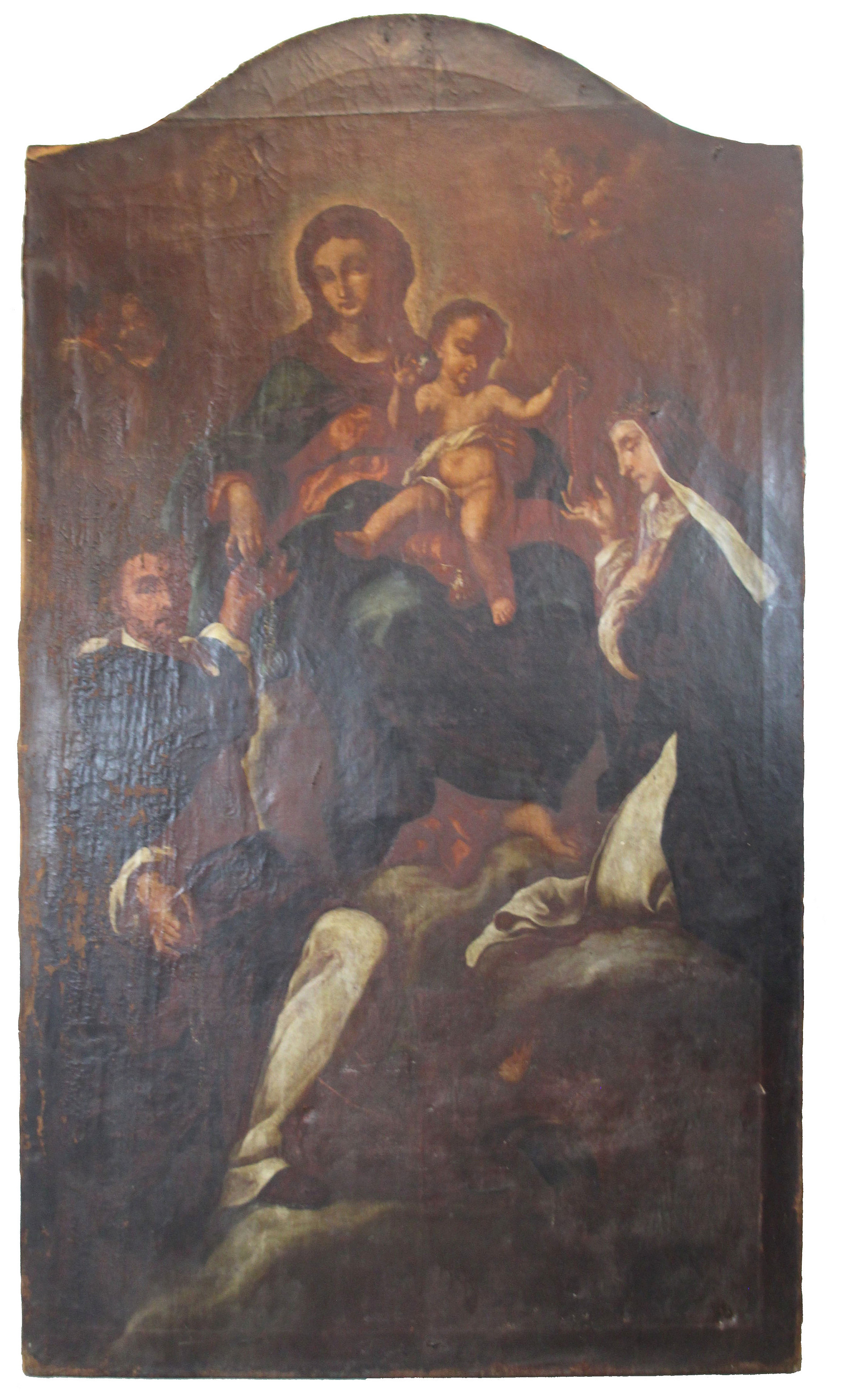 Maria mit Kind und Ordensfrau 