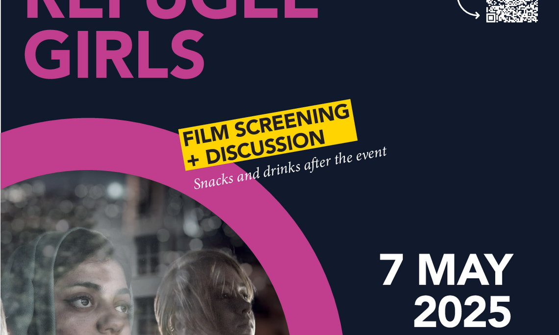 Poster film screening Refugee Girls 7 May
