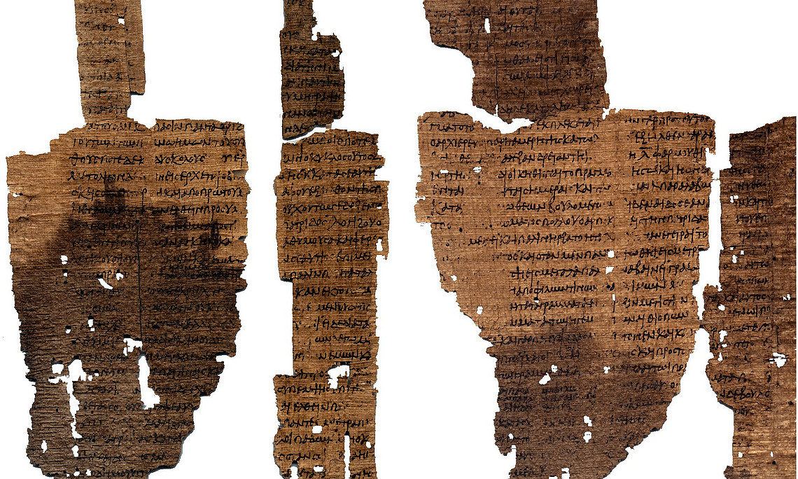 alte schriften, papyrus
