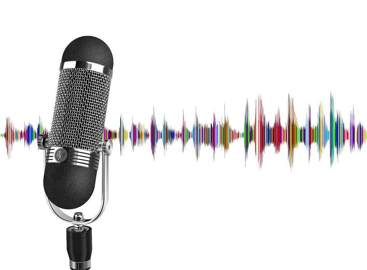 Podcast ©https://pixabay.com/de/photos/podcast-mikrofon-welle-audio-klang-4209770/