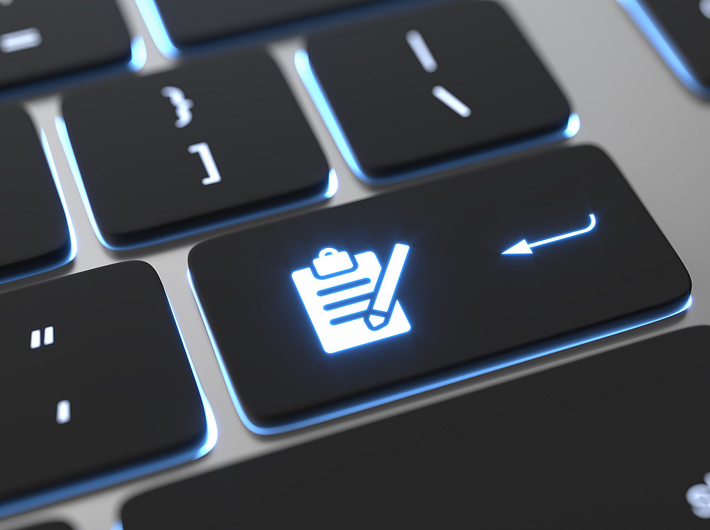 Dokumentenicon auf Tastatur ©md3d - stock.adobe.com