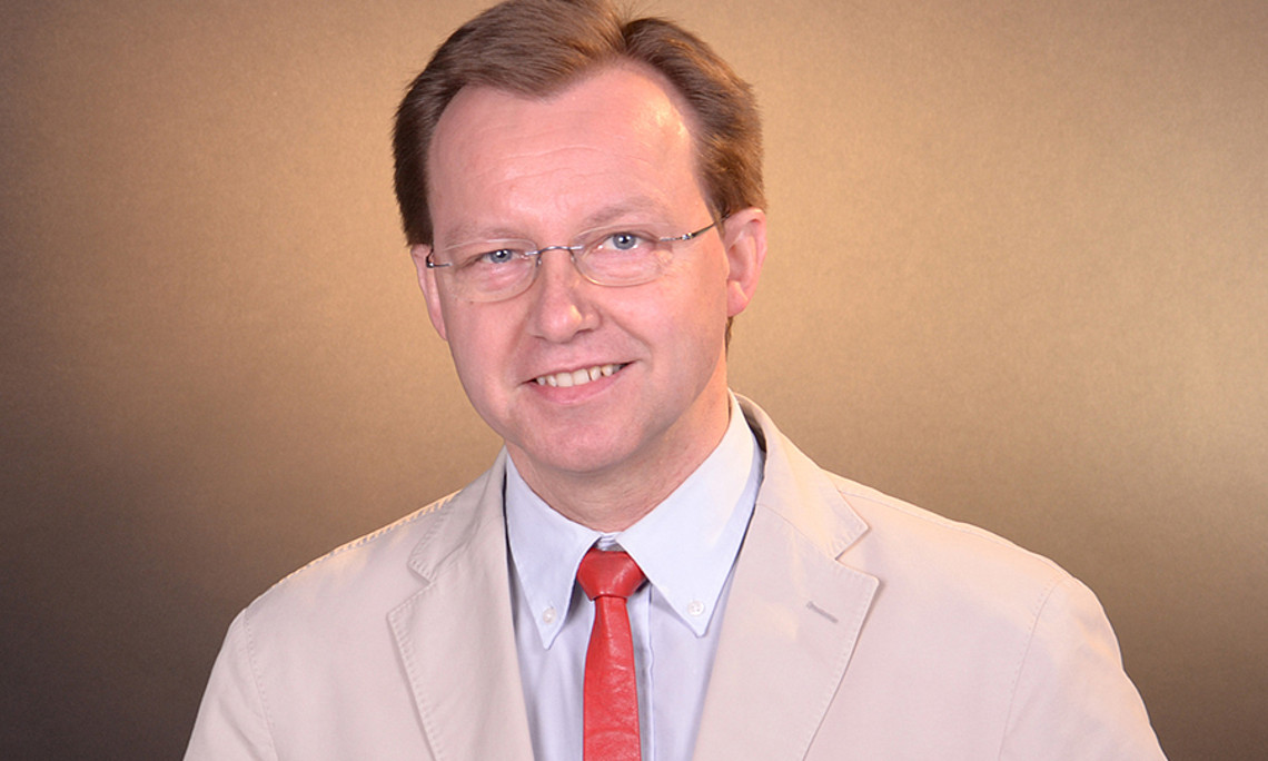 Gottfried Kirchengast spricht im Annenhofkino über den Klimawandel. Foto: Uni Graz 