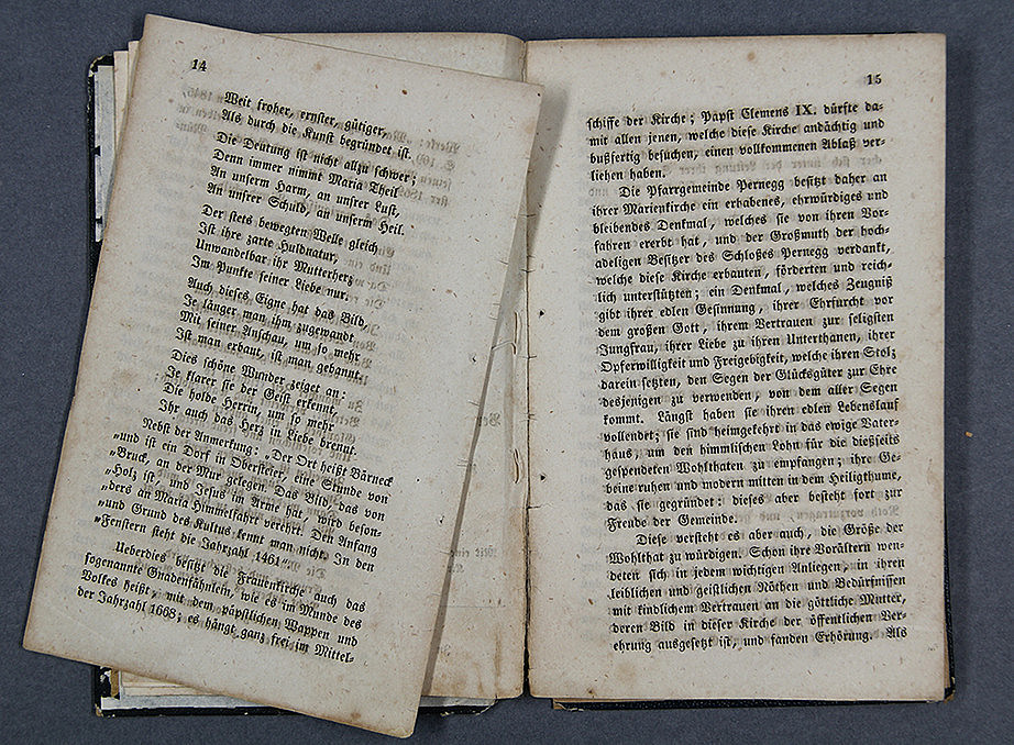 Die Wallfahrt nach Maria Pernegg ©Uni Graz/Restaurierung