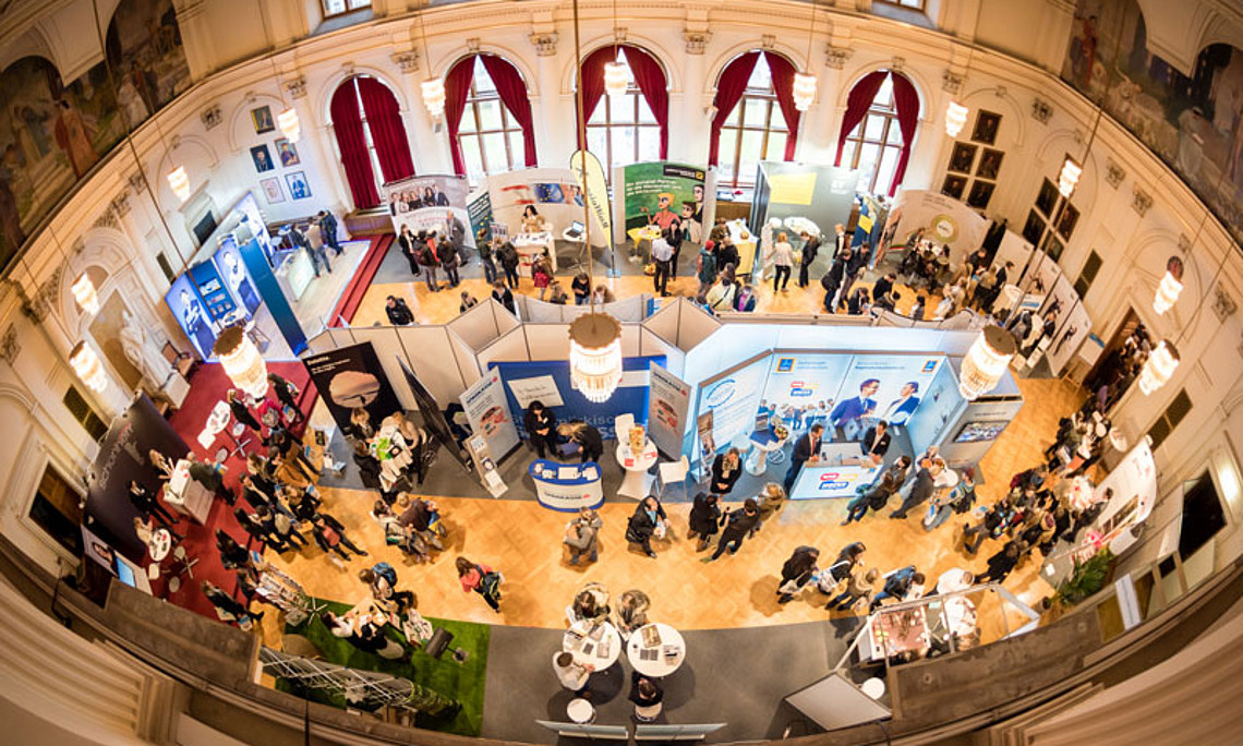 Am 6. November wird die Universität Graz wieder zur Karriere-Plattform. Foto: Klaus Ranger Fotografie