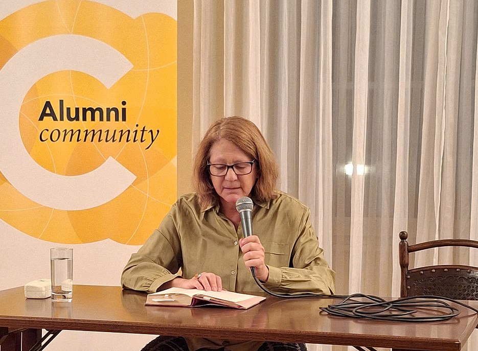 Tanja Paar bei der Lesung ©Uni Graz/Martina Mayer-Krauss