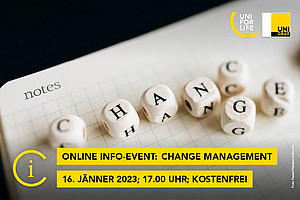UNI for LIFE Online Infoevent Change Management 18. Jänner 2022