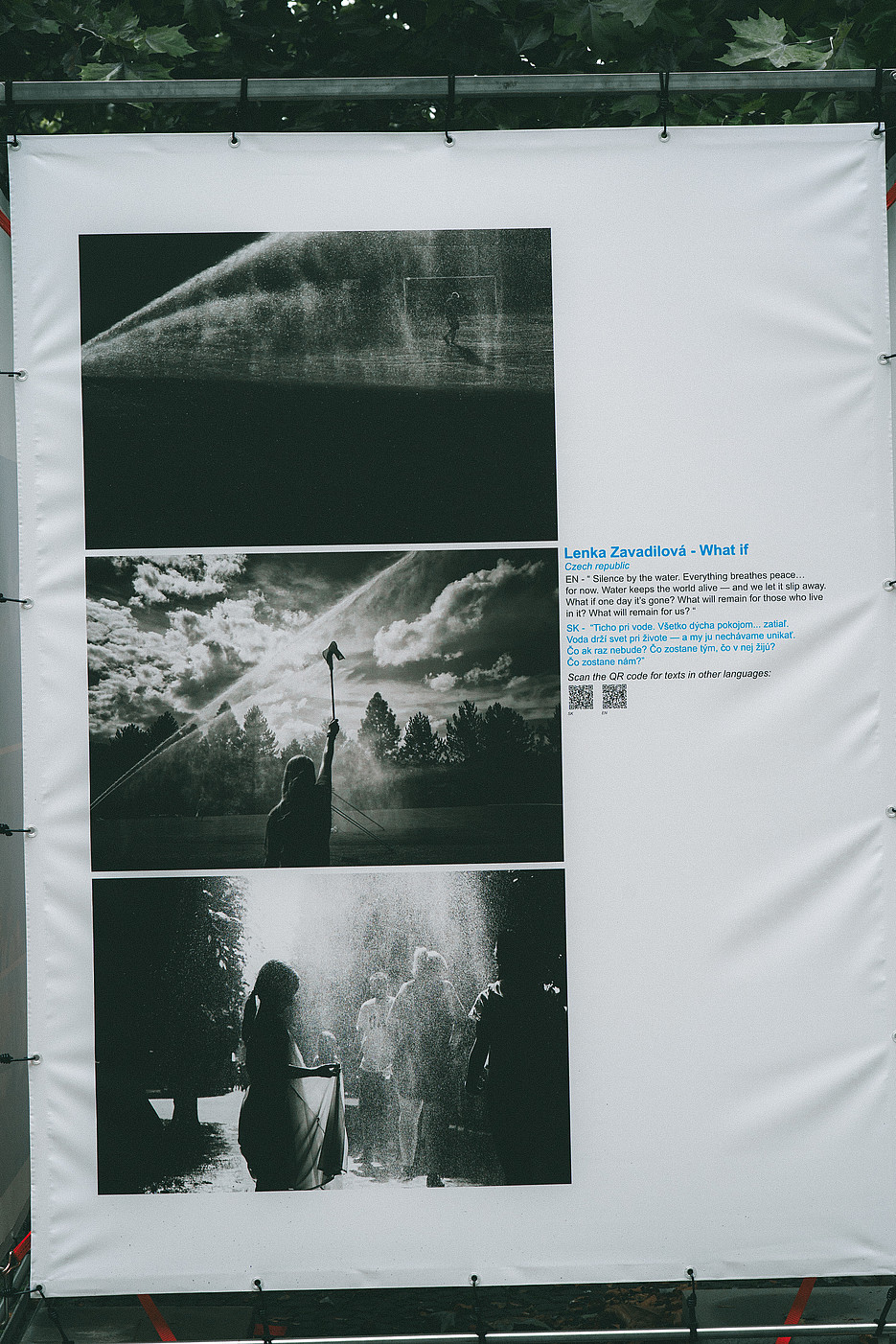 Lenka Zavadilová’s What if at the Slovak Press Photo 2025 exhibition ©Manuel Madaini