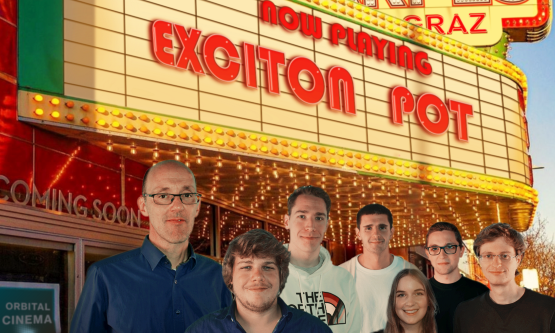 Das "Orbital-Cinema Team" - Foto: Uni Graz/Windischbacher