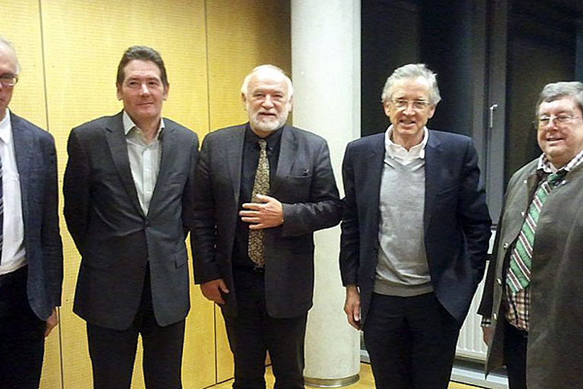 Richard Sturn, Klaus Kraemer, Heinz D. Kurz, Reinhard Schmidt, Peter Steiner (v.l.)