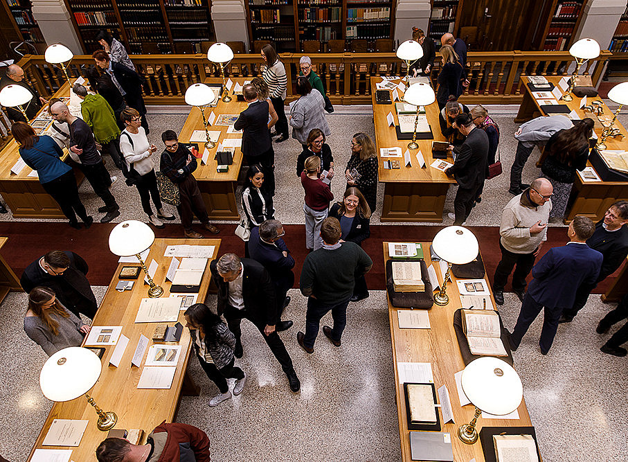 Get together - Buchpatenschaften der UB Graz ©Uni Graz/Luef