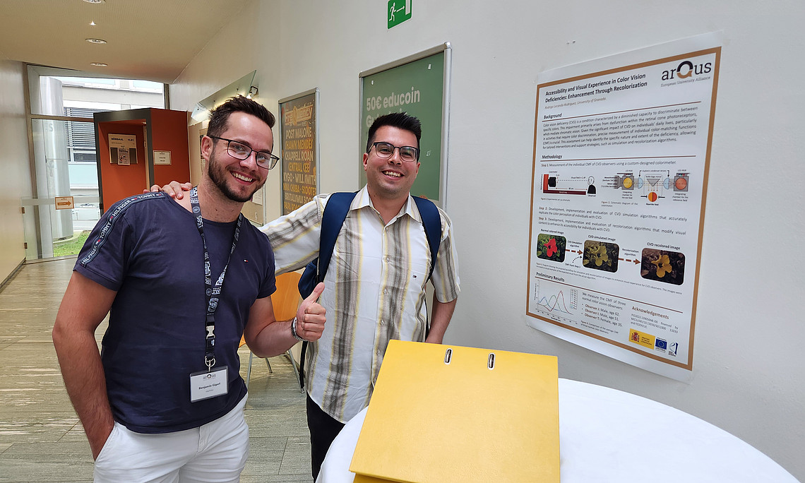 Benjamin @ Arqus Summer School