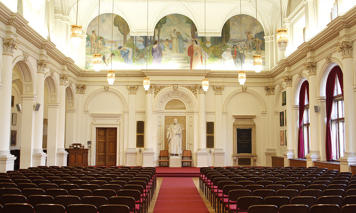 Aula der Karl-Franzens-Universität Graz (Innenansicht)