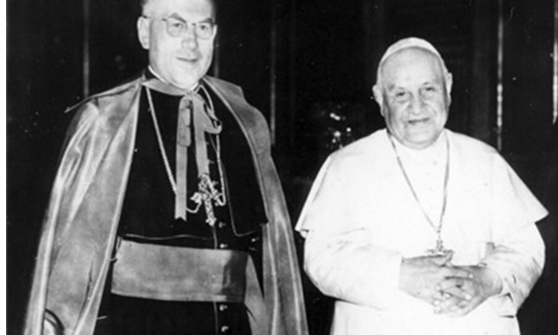 Johannes XXIII. und Kardinal König