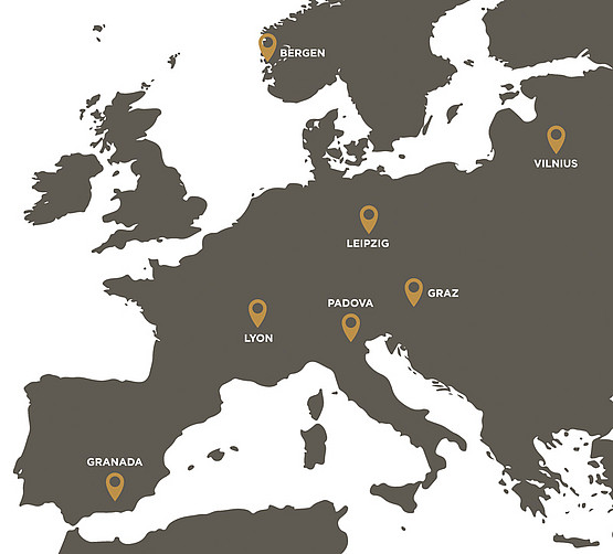 Seven universities bridge Europe to cooperate closely and comprehensively in the future.