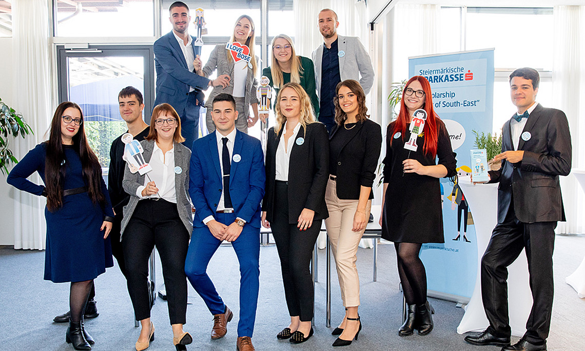 Hochmotiviert ins Praktikum gestartet: die neuen StipendiatInnen des Best-of-South-East-Programms. Foto: Kundigraber