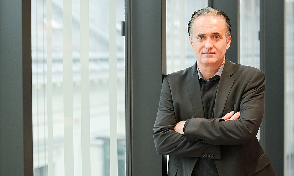 Markus Neubauer beschäftigte sich in seiner Dissertation mit Sport als wichtigem Faktor bei der Integration von MigrantInnen. Foto: Uni Graz/Tzivanopoulos