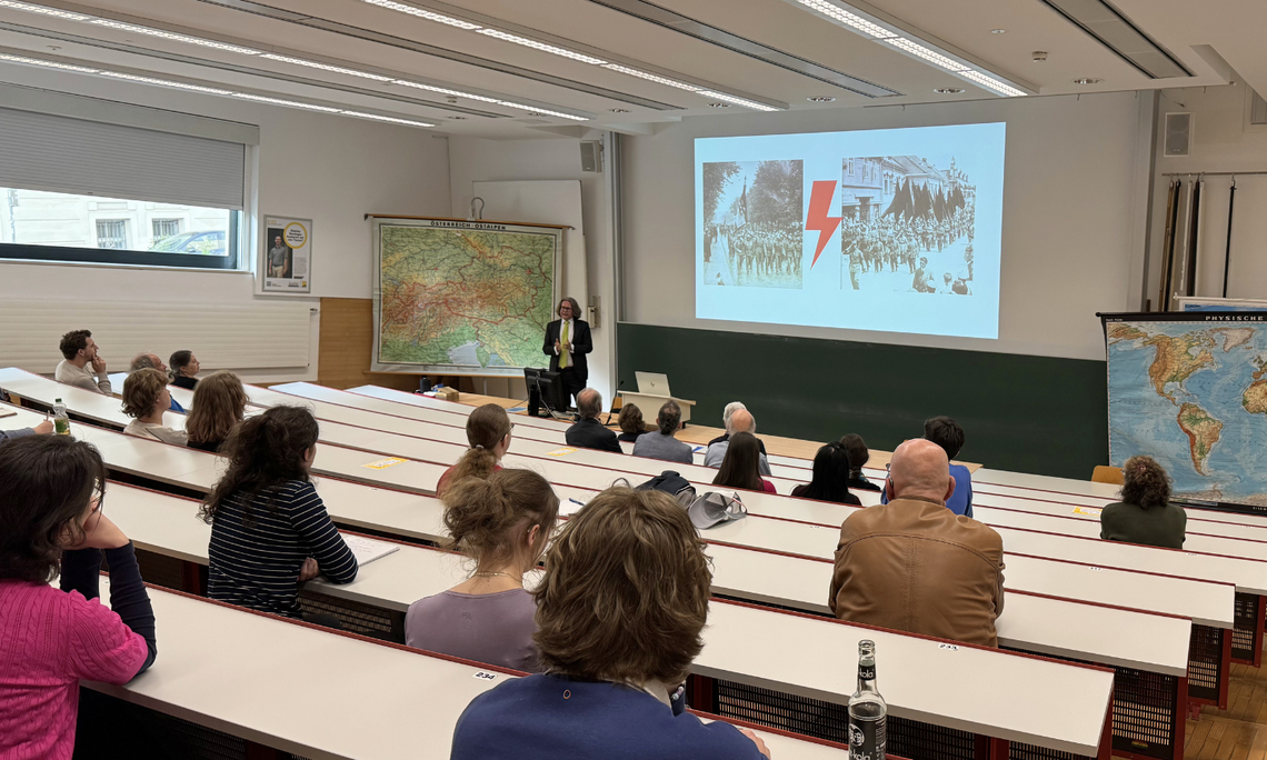 Martin Polaschek: „Wie man in 80 Tagen eine Demokratie demoliert“ | Foto: Uni Graz/Hofbauer