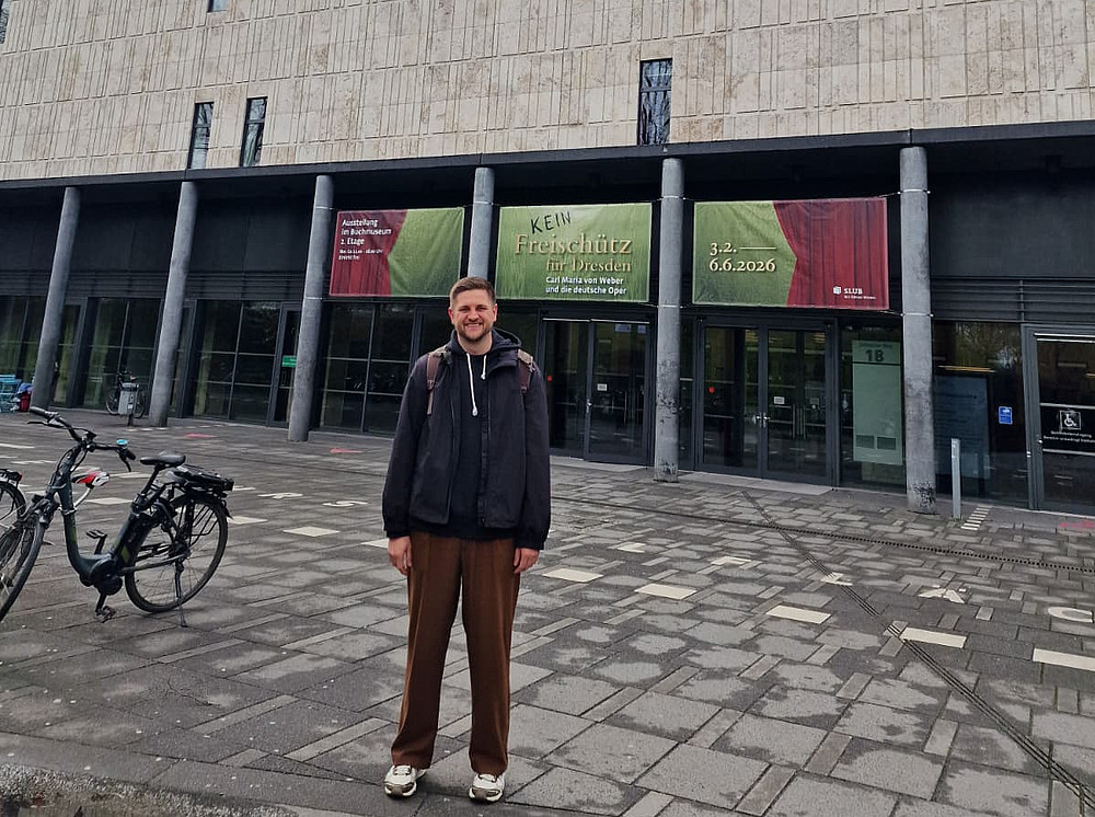 Lehramtsstudent auf Forschungsaufenthalt in Dresden 