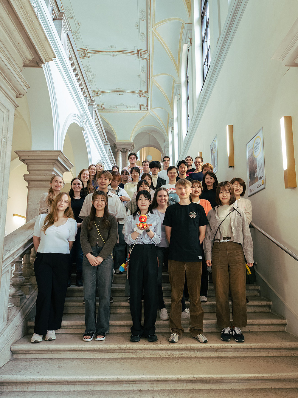 Gruppe aus Hiroshima ©Uni Graz/Angele
