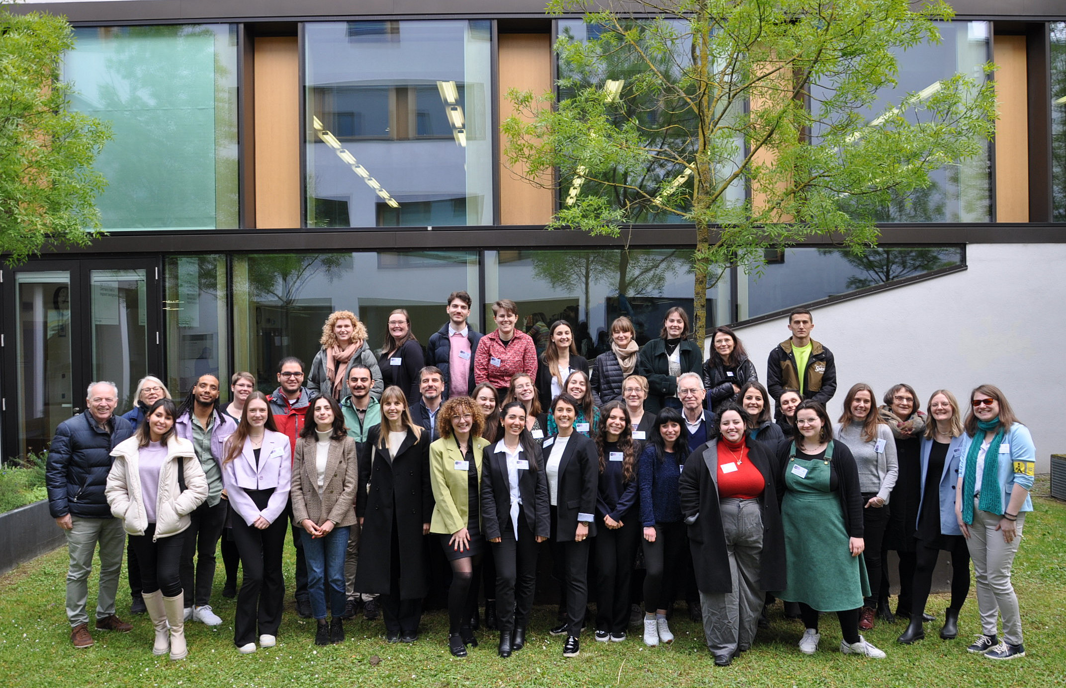 Groupd picture of participants of the student conference ©University of Bamberg