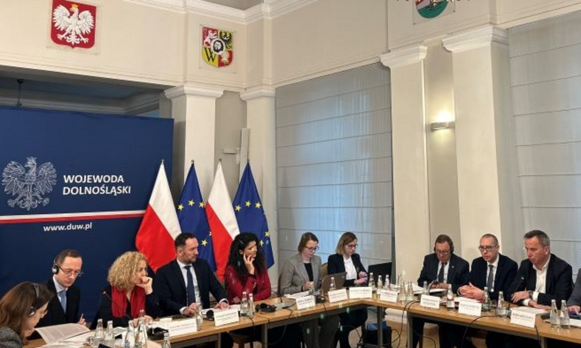 Jürgen Pirker at the Council of Europe Roundtable in Poland