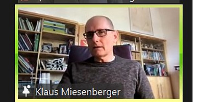 Screenshot Keynote Klaus Miesenberger FZIB Tagung Copyright FZIB