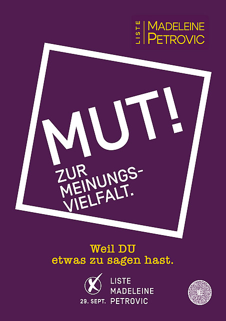 Wahlplakat_Liste Petrovic 