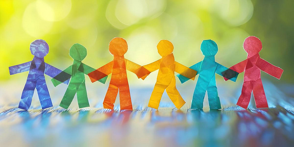 Symbolic human chain ©Thares2020 - stock.adobe.com