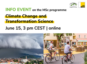 Flyer of the info event ©Uni Graz / Clemens Humeniuk / Simon Gostentschnigg