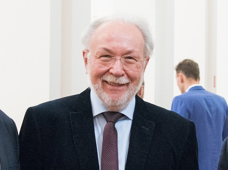 Ein Foto von Wolfgang Jelinek bei einer Veranstaltung. ©Uni Graz/Königshofer