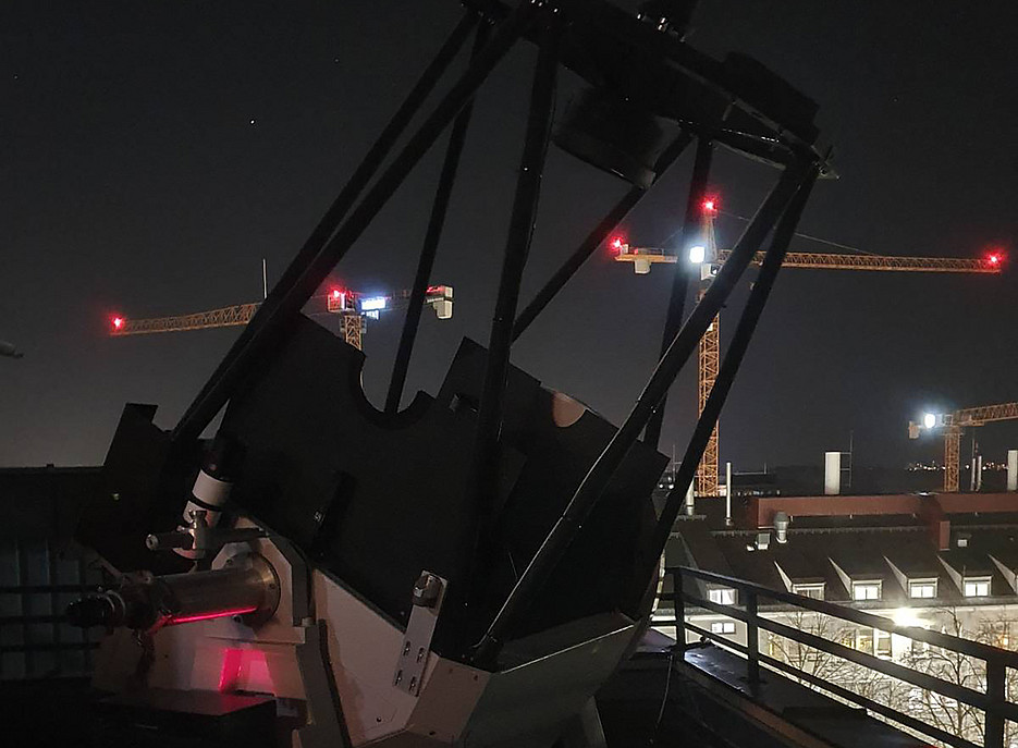 Führung durch die Volkssternwarte ©Anna-Christina Römer-Siegl