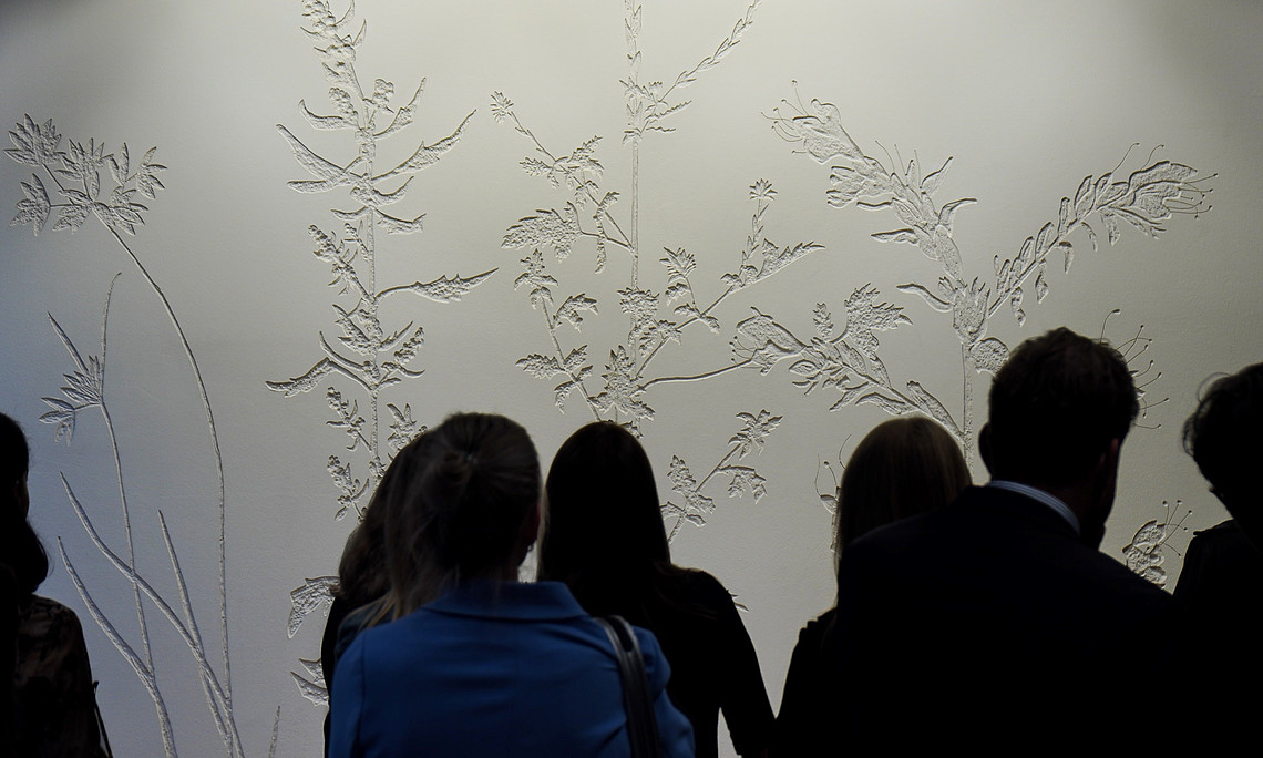 Das Sgraffito im Leopoldine-Schmidt-Raum, (c) Uni Graz/Nedovic