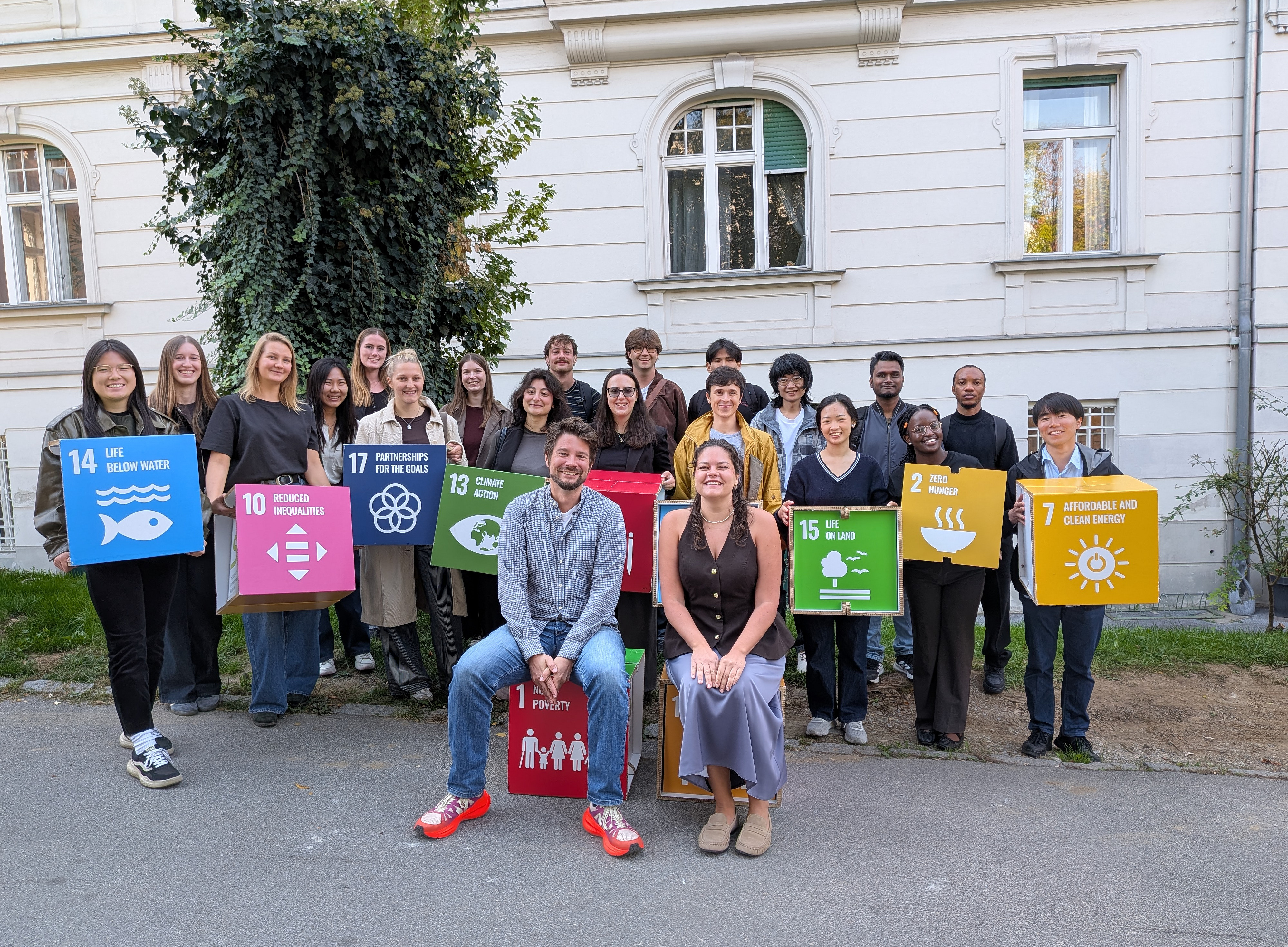 Studierendenintake 2026 des Joint International Master in Sustainable Development ©Uni Graz / Simone Ringhofer