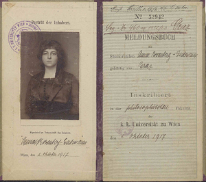 Meldebuch Rosenberg-Gutmann 