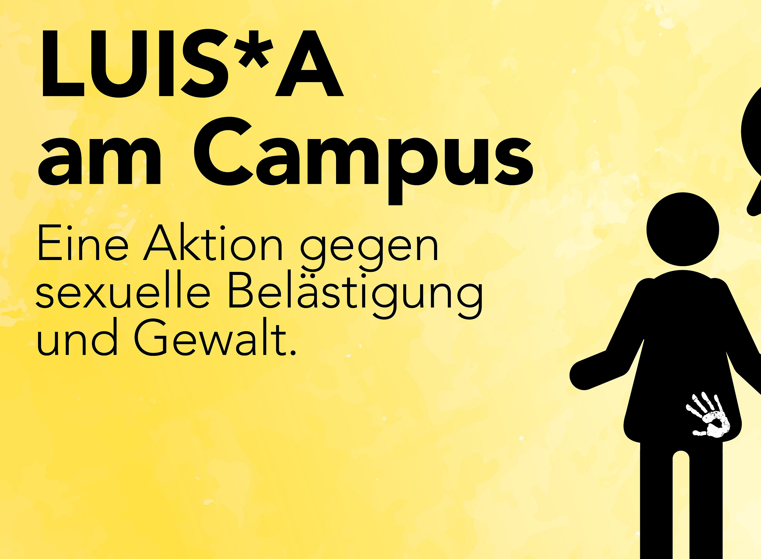 Flyer LUIS*A am Campus ©Grafikabteilung Universität Graz, Büro des Arbeitskreises für Gleichbehandlungsfragen