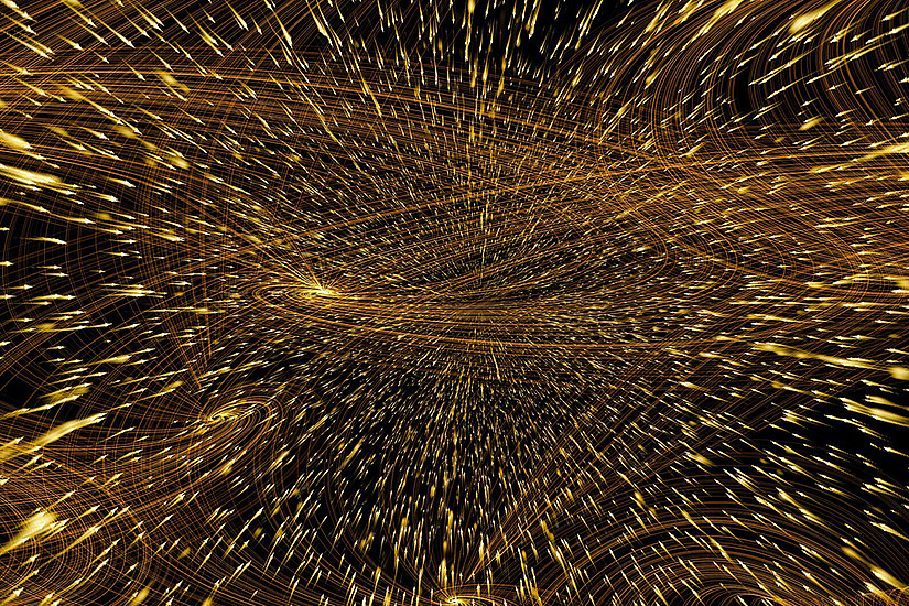 Quantenphysik Partikelwelle, Grafik: Pixabay