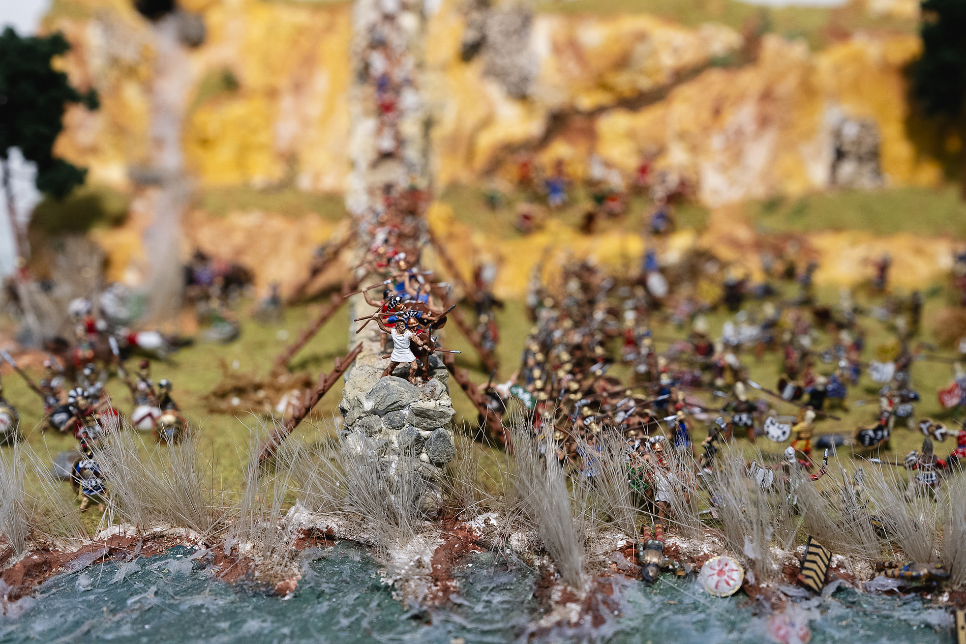 Modell der Schlacht bei den Thermopylen ©KANIZAJ photography