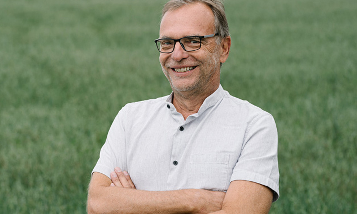 Martin Mittelbach untersucht ökologische Antriebsmethoden. Foto: Uni Graz/Kernasenko